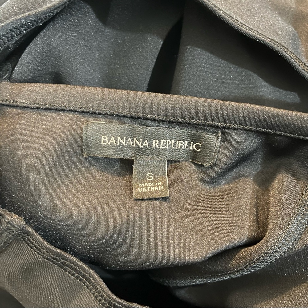 Banana‎ Republic Black Midi Dress - Picture 6 of 8